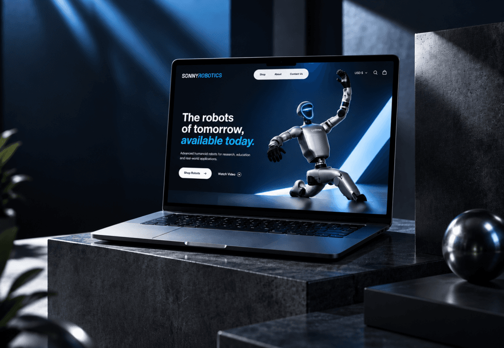 Sonny Robotics commerce experience